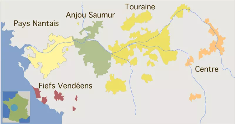 Sancerre und Pouilly Fumé sind die bekanntesten Lagen der Loire