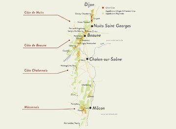 Das Kernland von Burgund