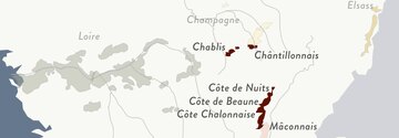 Chablis und das Chântillonanais im Norden gehören zum Burgund, Das [[reg || Beaujolais]] administrativ, die Winzer steiten erbittert. Mancher Wein aus dem Beaujolais ist vielen Burgundern überlegen, was den Streit begründen dürfte.