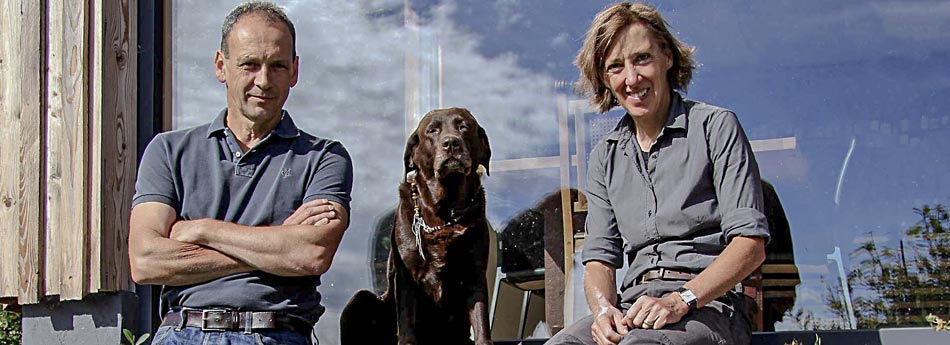 Mona Bastgen und Armin Vogel vom Weingut Bastgen an der [[reg || mosel-riesling || Mosel]]