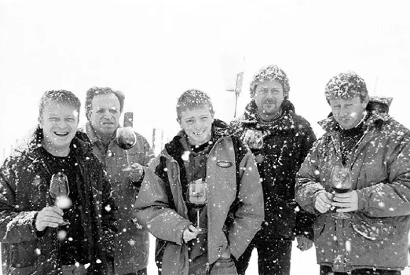 Die Mossio Brüder im piemonteser Schnee