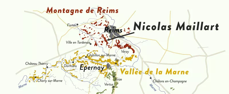 Maillart in den Montagne de Reims