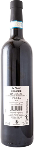 Pinerolese Barbera Colombe