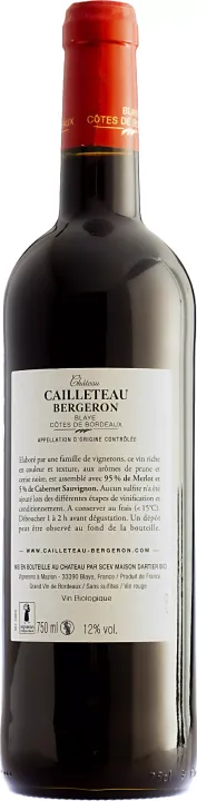 L'essentiel de Château Cailleteau Bergeron 2021
