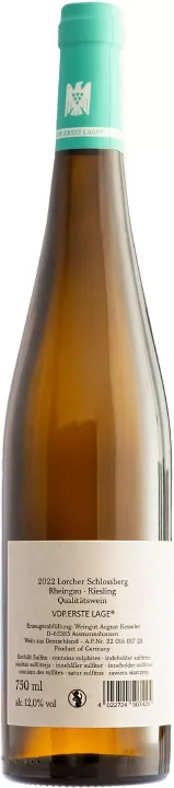 Riesling Lorcher Schlossberg Alte Reben Erste Lage 2022