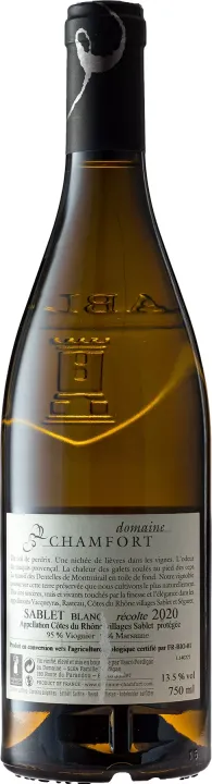 Sablet Blanc «La Pause» 2022