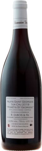 Côte de Nuits 1er Cru Les Porets Saint Georges Rouge 2019