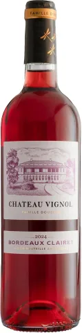 Foto der Flasche Wein Bordeaux Clairet 2024