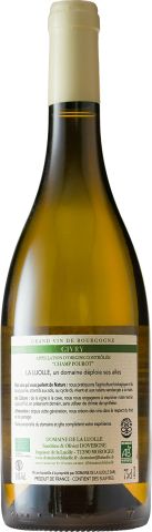 Foto der Flasche Wein Givry Blanc Champ Pourot 2023